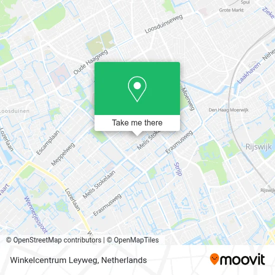 Winkelcentrum Leyweg map