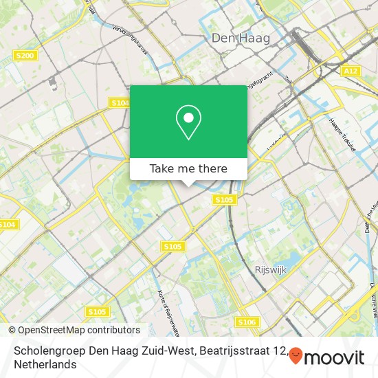 Scholengroep Den Haag Zuid-West, Beatrijsstraat 12 map