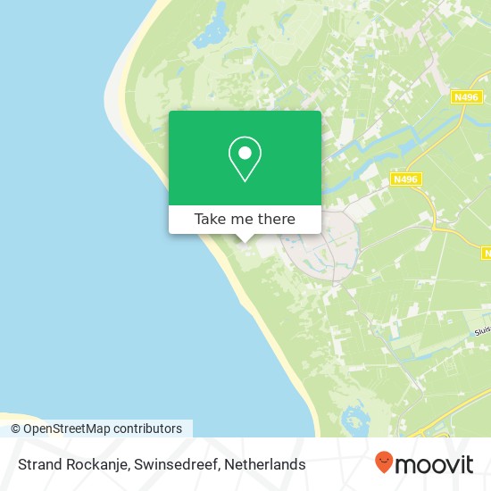 Strand Rockanje, Swinsedreef Karte