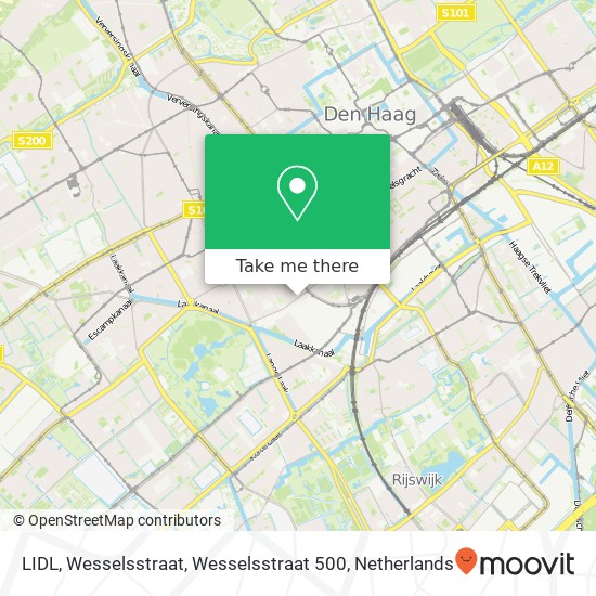LIDL, Wesselsstraat, Wesselsstraat 500 map