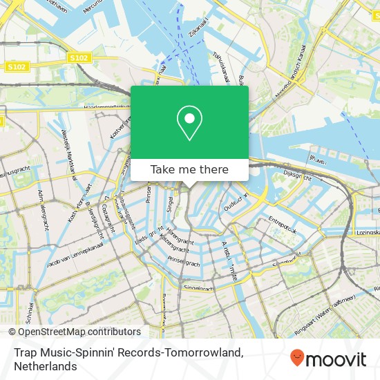 Trap Music-Spinnin' Records-Tomorrowland map