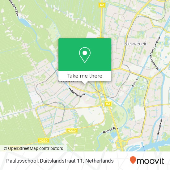 Paulusschool, Duitslandstraat 11 map