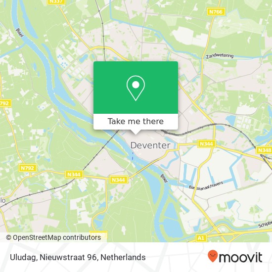 Uludag, Nieuwstraat 96 map