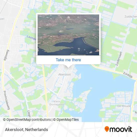 Akersloot Karte