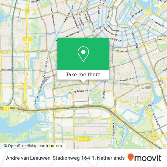 Andre van Leeuwen, Stadionweg 164-1 map