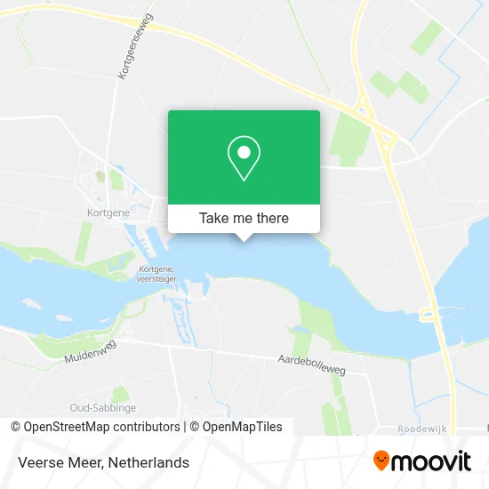 Veerse Meer map