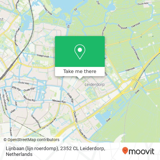 Lijnbaan (lijn roerdomp), 2352 CL Leiderdorp map