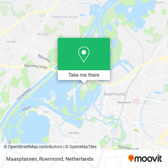 Maasplassen, Roermond map