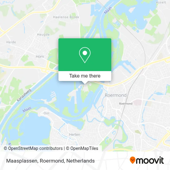 Maasplassen, Roermond map
