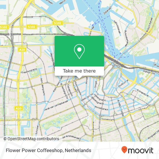 Flower Power Coffeeshop Karte