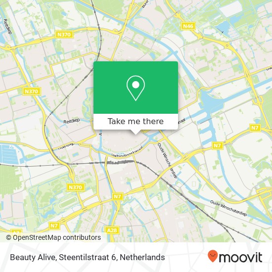 Beauty Alive, Steentilstraat 6 map