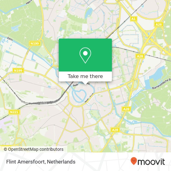 Flint Amersfoort map