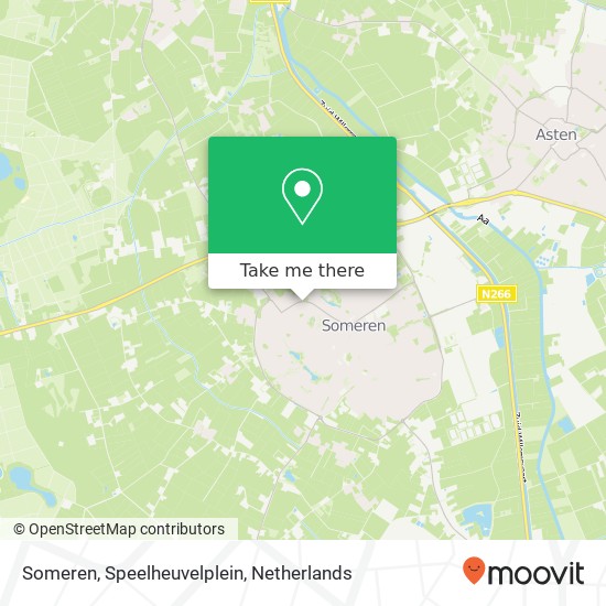 Someren, Speelheuvelplein map