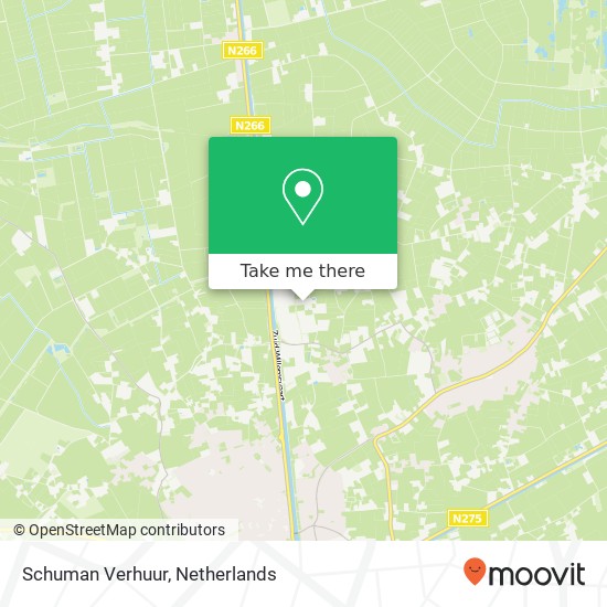 Schuman Verhuur map