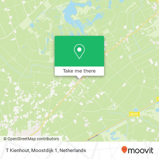T Kienhout, Moostdijk 1 map