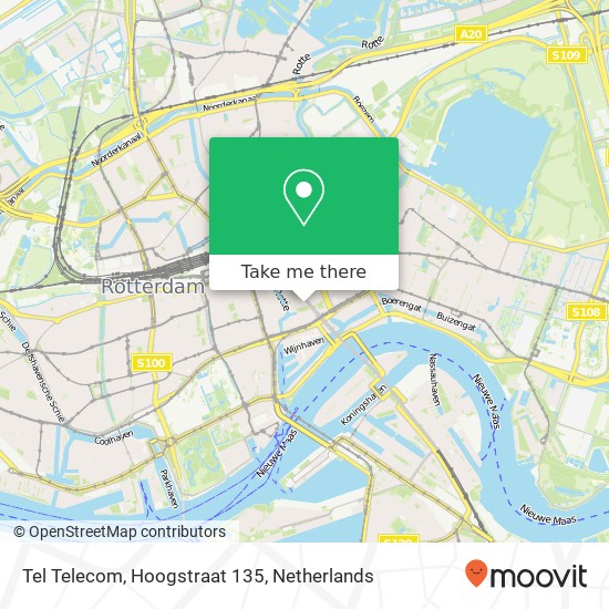 Tel Telecom, Hoogstraat 135 map