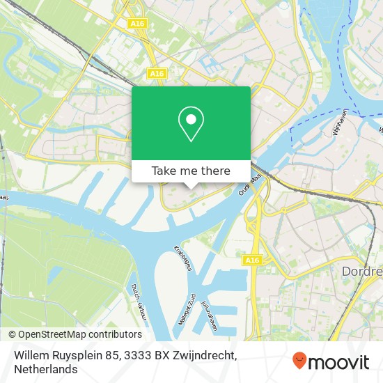 Willem Ruysplein 85, 3333 BX Zwijndrecht map