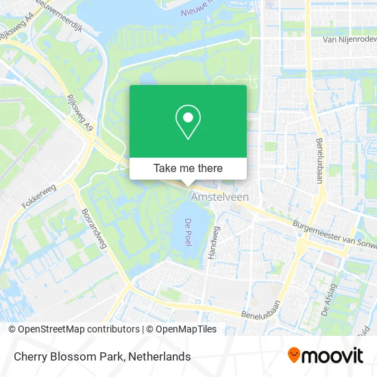 Cherry Blossom Park map