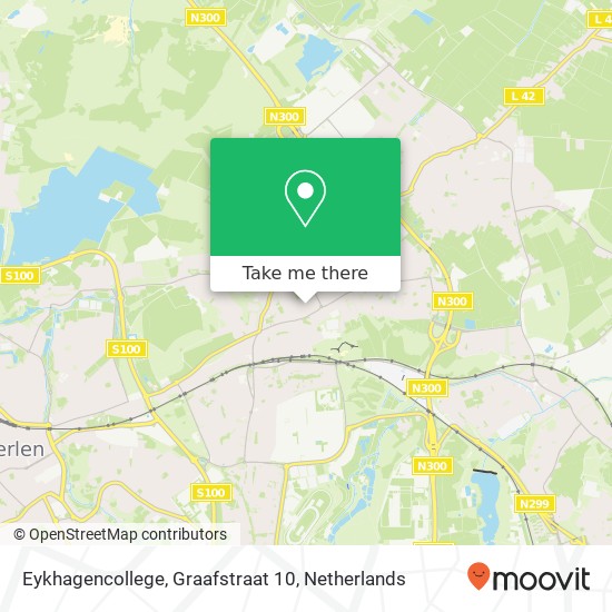 Eykhagencollege, Graafstraat 10 map