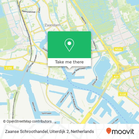 Zaanse Schroothandel, Uiterdijk 2 map