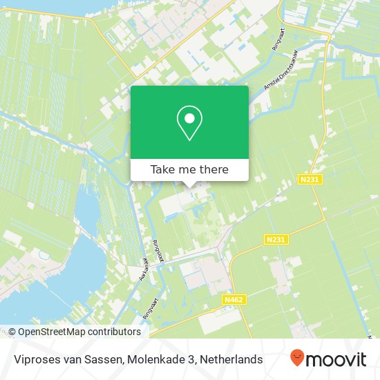 Viproses van Sassen, Molenkade 3 map