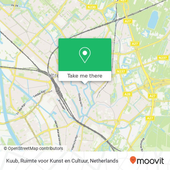 Kuub, Ruimte voor Kunst en Cultuur map