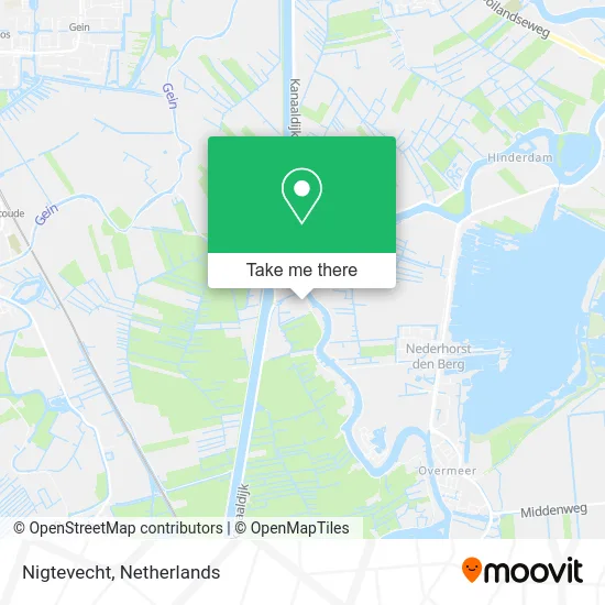 Nigtevecht map