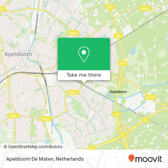 Apeldoorn De Maten map