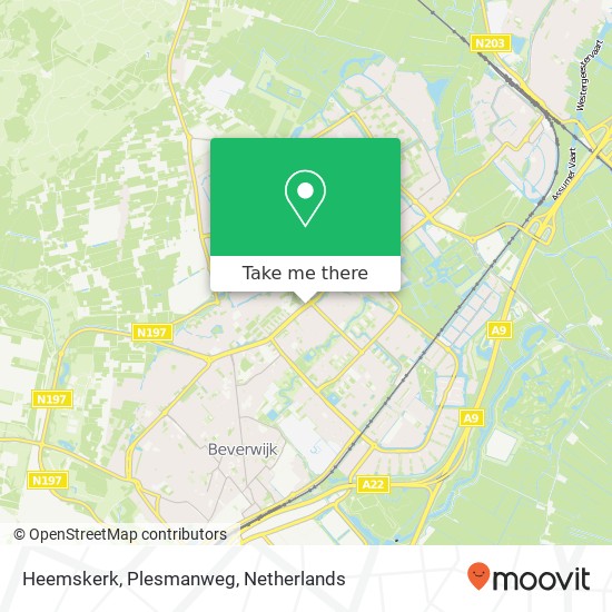 Heemskerk, Plesmanweg map
