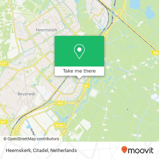 Heemskerk, Citadel map
