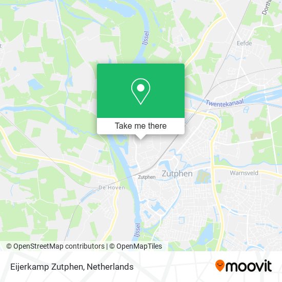 Eijerkamp Zutphen map