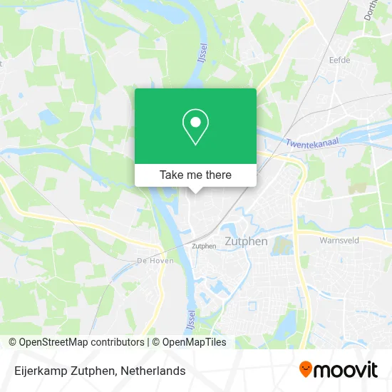 Eijerkamp Zutphen map
