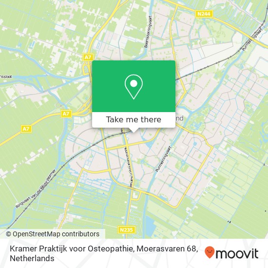 Kramer Praktijk voor Osteopathie, Moerasvaren 68 map