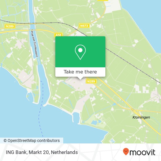 ING Bank, Markt 20 map