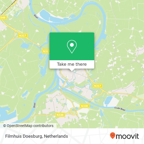 Filmhuis Doesburg map