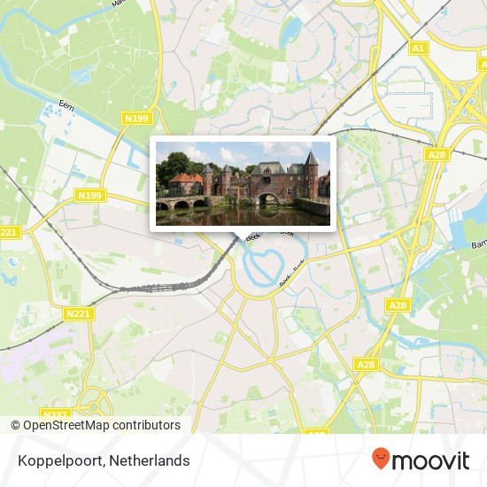 Koppelpoort map