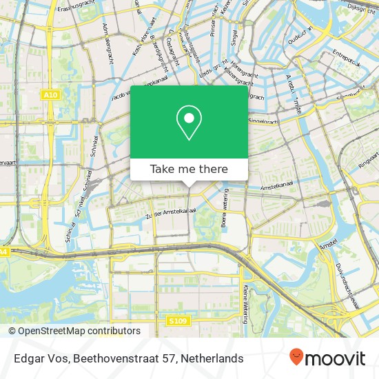 Edgar Vos, Beethovenstraat 57 map