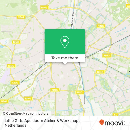 Little Gifts Apeldoorn Atelier & Workshops map