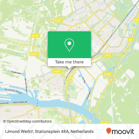 IJmond Werkt!, Stationsplein 48A map