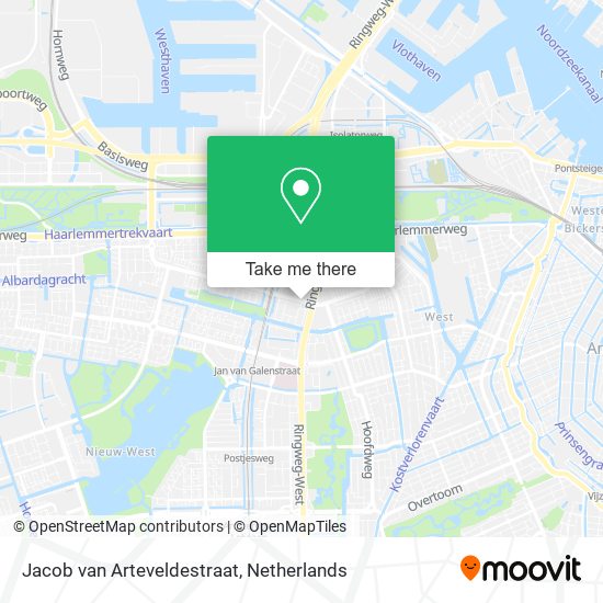 Jacob van Arteveldestraat map