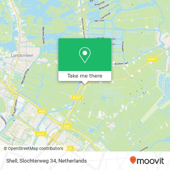 Shell, Slochterweg 34 map
