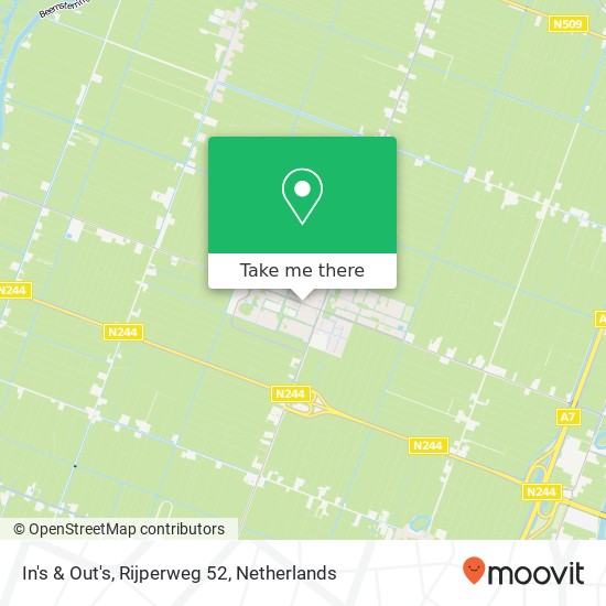 In's & Out's, Rijperweg 52 map