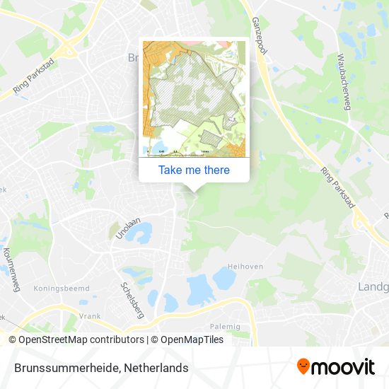 Brunssummerheide map