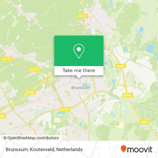 Brunssum, Koutenveld map