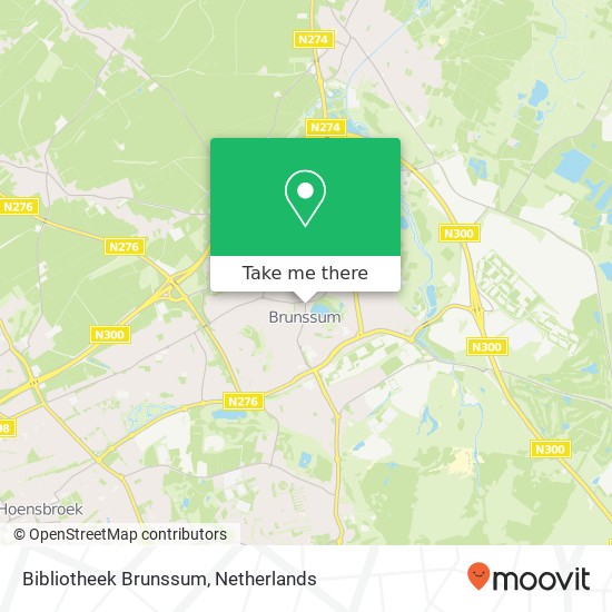 Bibliotheek Brunssum map