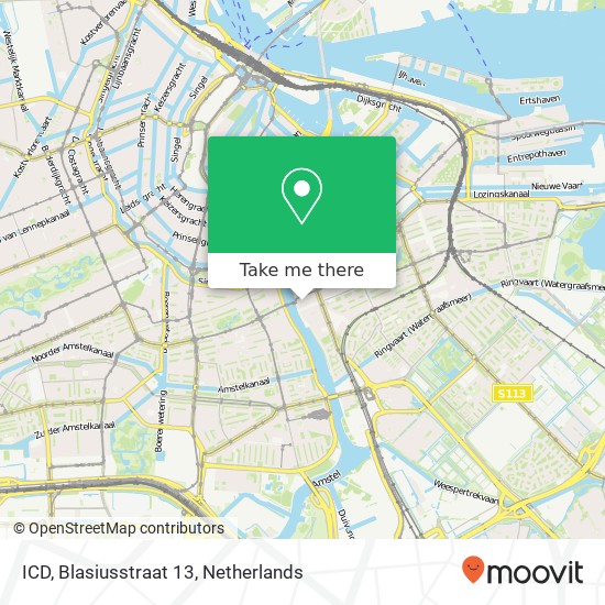 ICD, Blasiusstraat 13 map