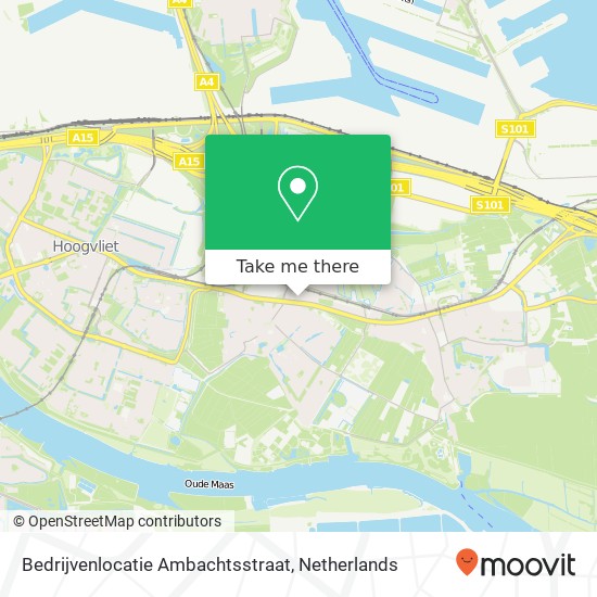 Bedrijvenlocatie Ambachtsstraat map