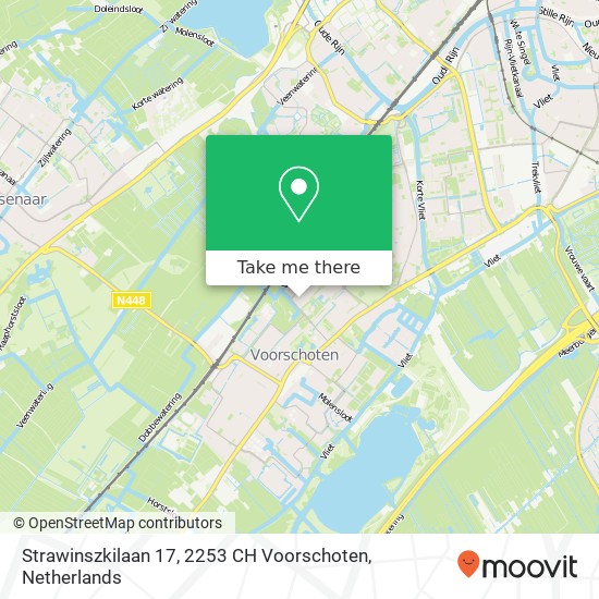 Strawinszkilaan 17, 2253 CH Voorschoten map