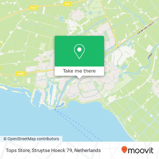 Tops Store, Struytse Hoeck 79 map