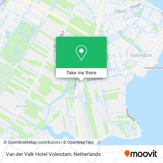 Van der Valk Hotel Volendam Karte